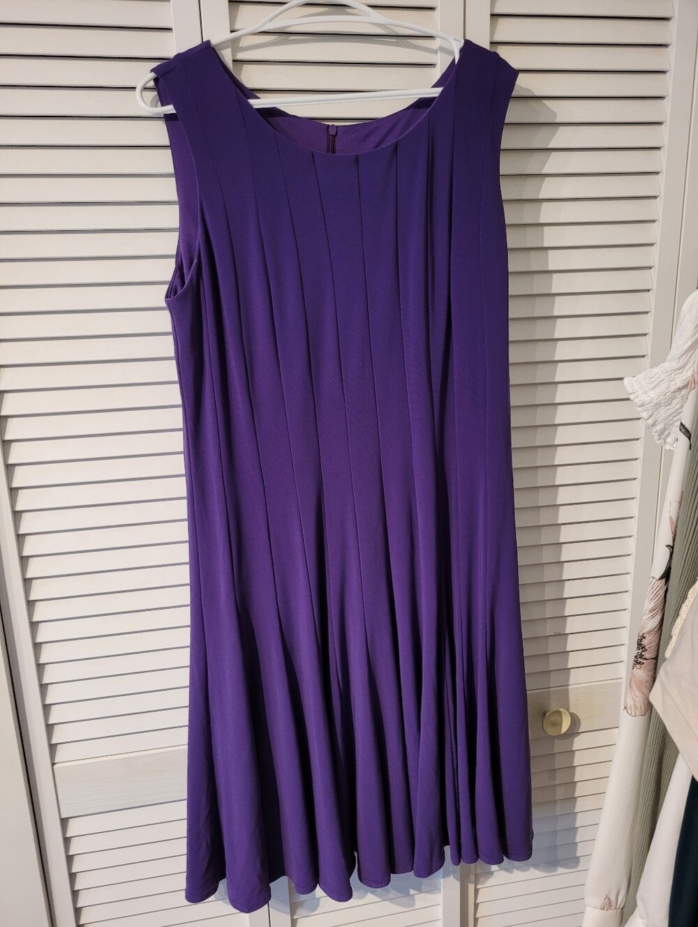 58. Joseph Ribkoff pleated dress